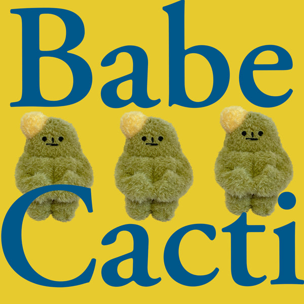 Baby Lazycactus Keyring doll