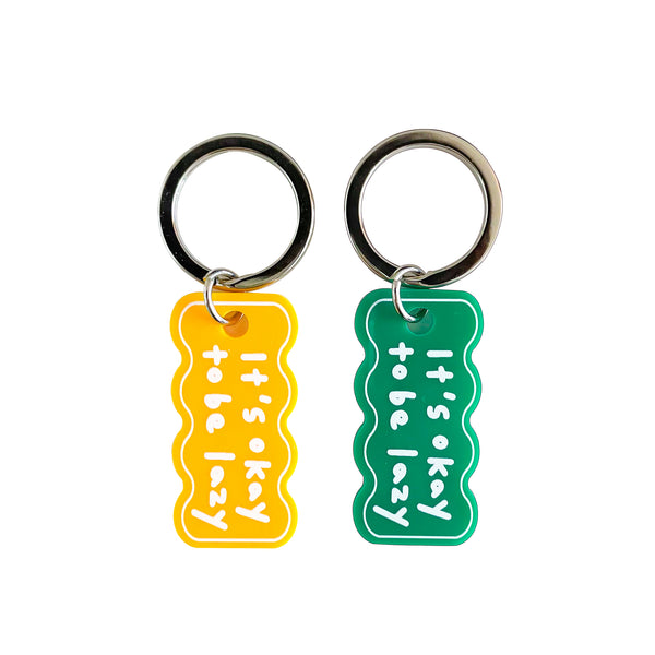 Slogan Keyring